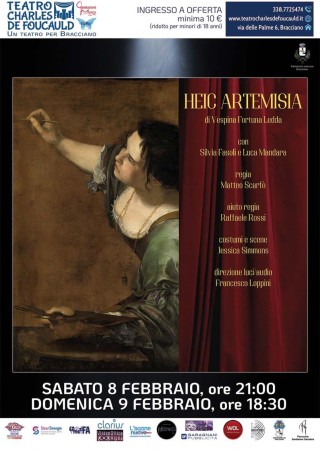 Heic Artemisia al Teatro Charles De Focauld di Bracciano